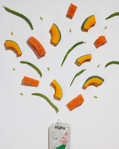 Organic Salmon Squeeze Pouch for Dogs