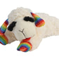 Peluche para perros Multipet Rainbow Lamb Chop de 10,5"