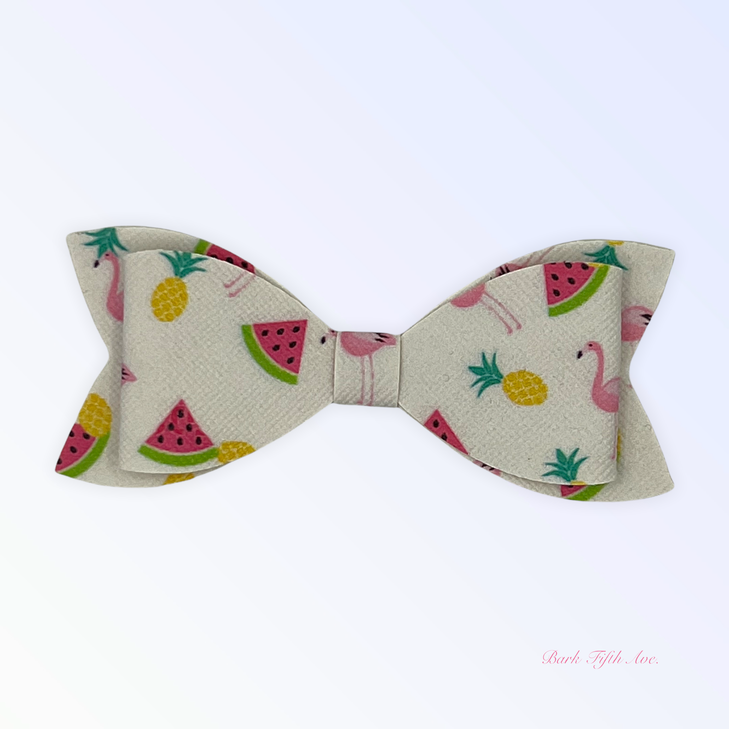 Flamingo Summer Dog Hair Clips