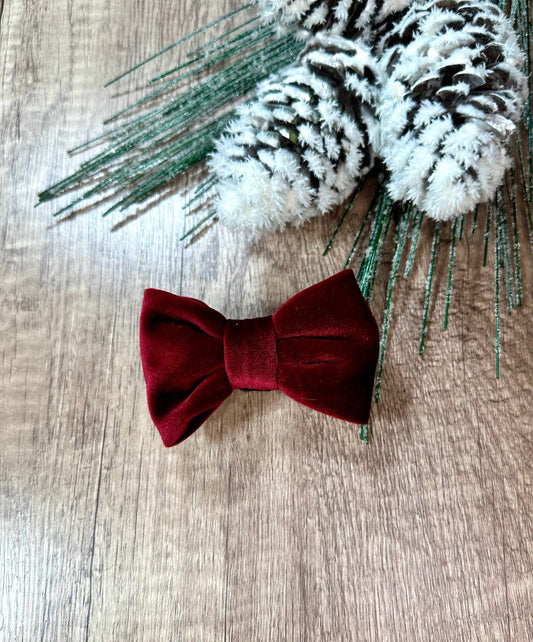 Velvet Bow Ties - Assorted Colors