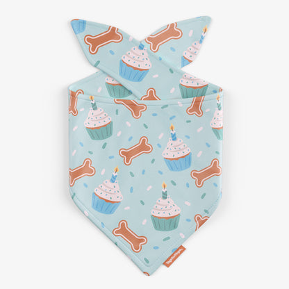 Birthday Boy Reversible Bandanas - Blue