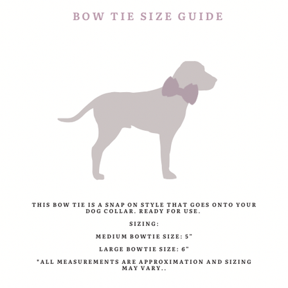Lovella Rosy Jumbo Bowtie