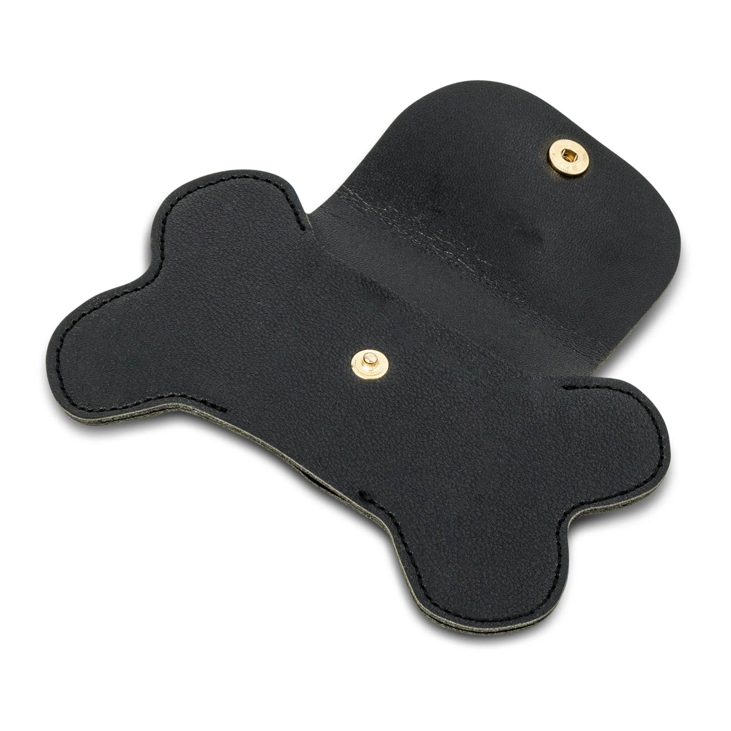 Dog Bone Waste Bag Holder-Black