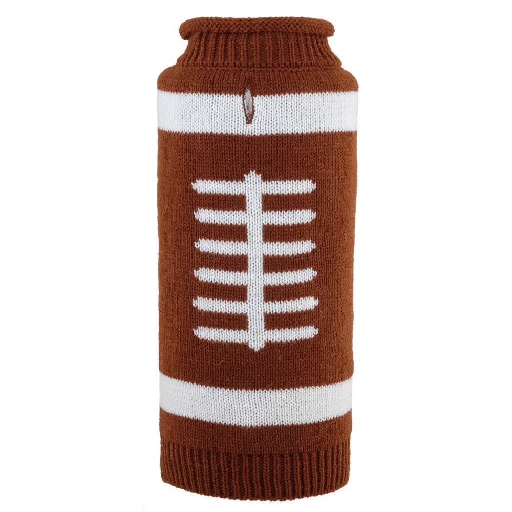 Touchdown Dog Sweater Football