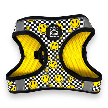 Smiley Happy Squares Step-in Harness