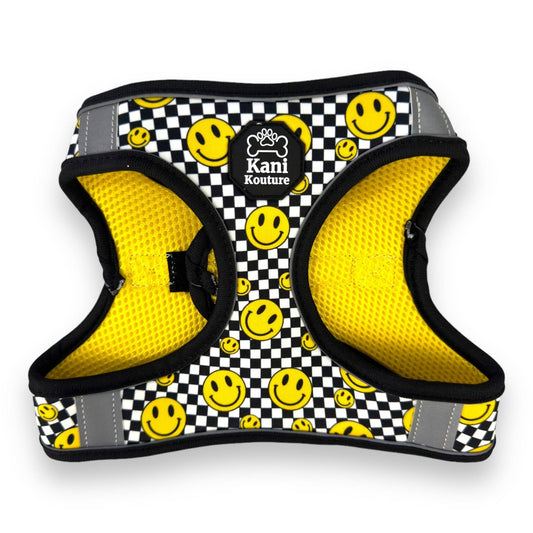 Smiley Happy Squares Step-in Harness