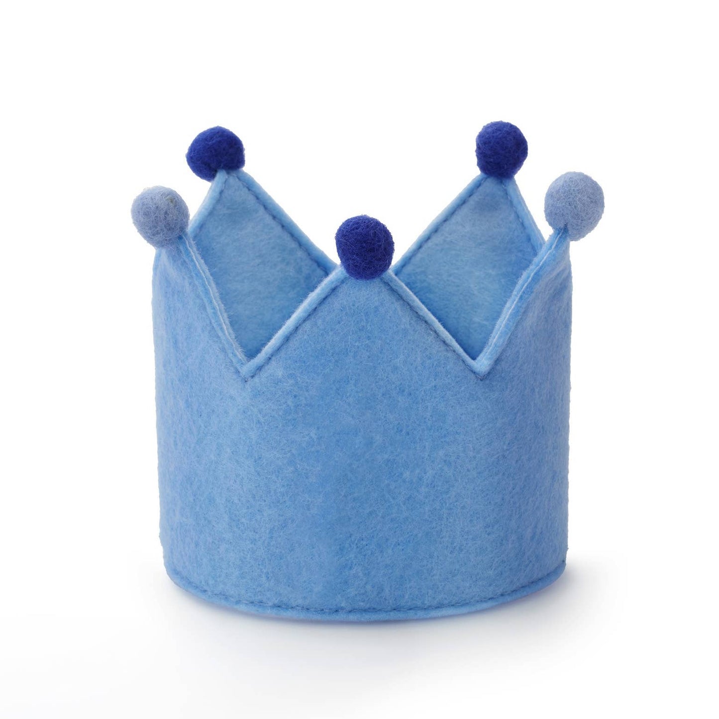 Light Blue Dog Birthday Crown + Numbers Set