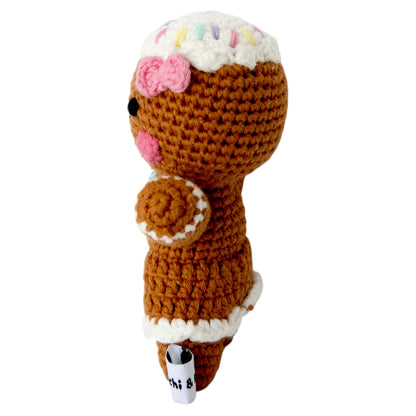 Cookies the Gingerbread Girl Small Dog Toy
