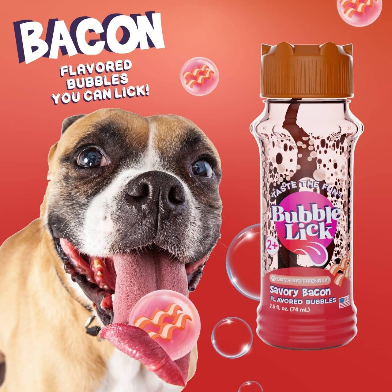 Mascotas BubbleLick Tocino de arce