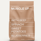 MUSCLE UP Beef Freeze-Dried Meal for Dogs