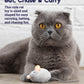 Catstages Squeak Squeak Mouse Grey