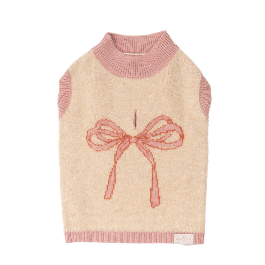 Take a Bow Sweater: Pink