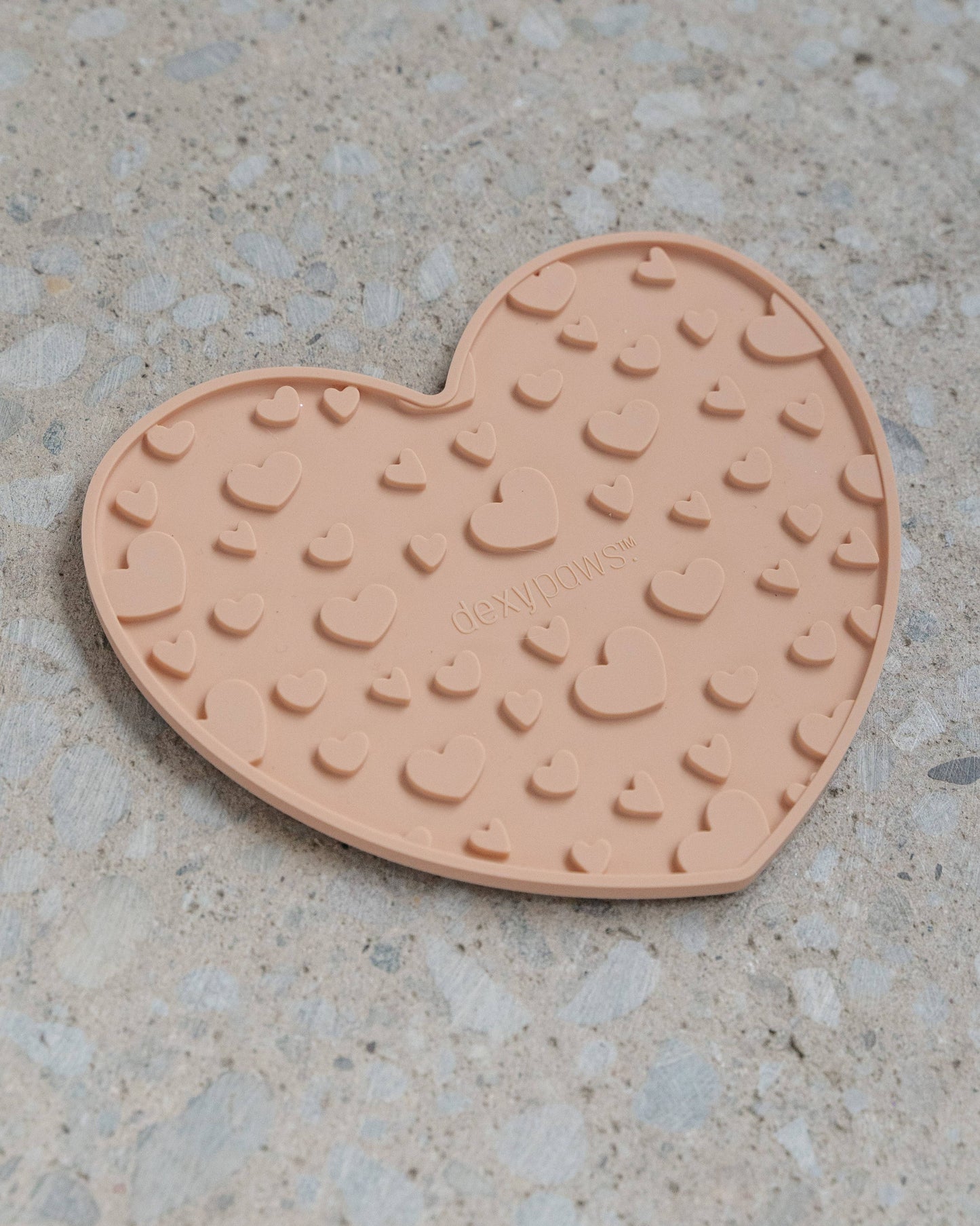 Heart Shaped Enrichment Lick Mat