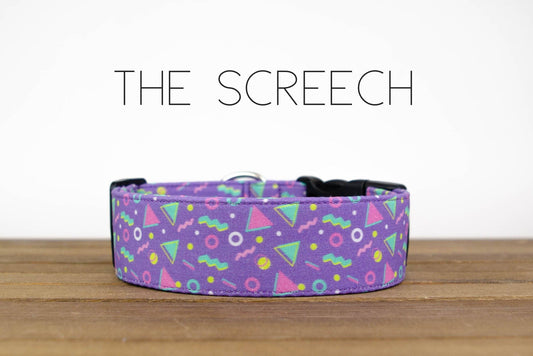 Screech Dog Collar Light Pink