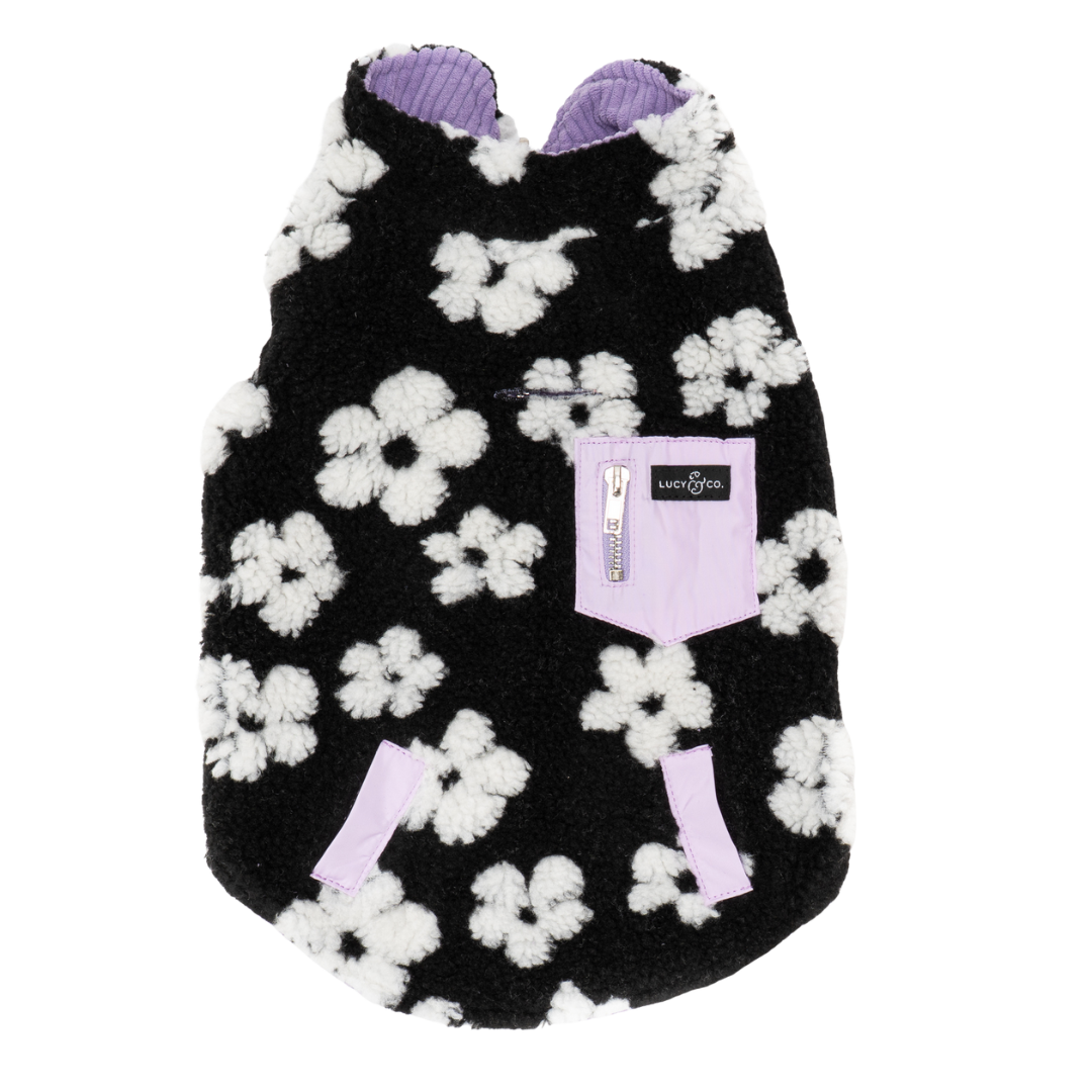 Far Out Reversible Teddy Vest