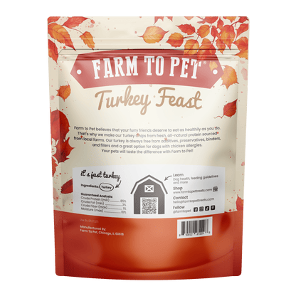 Patatas fritas de pavo de 4 oz