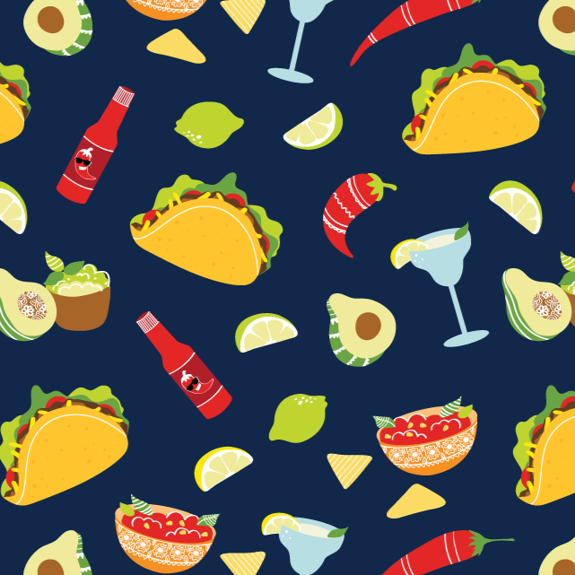 Party Like a Guac Star Dog Muscle Tee