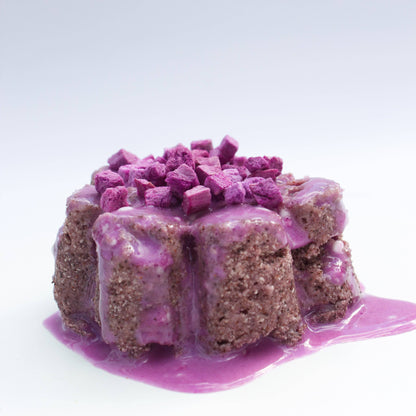 Mezcla para pastel de ube para perros