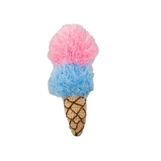 Oomaloo Pet Toy - Ice Cream Medium Pink