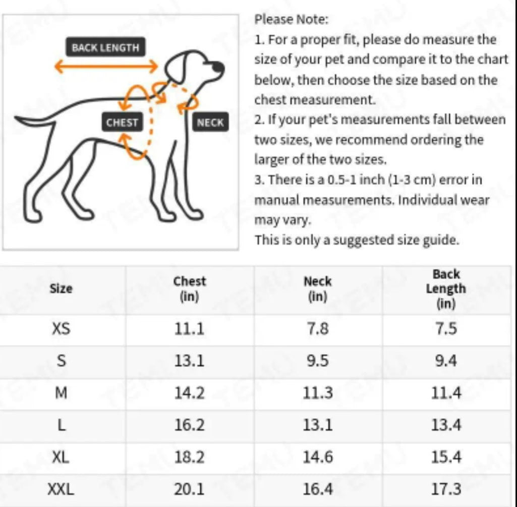 Merry Christmas Dog Pajamas