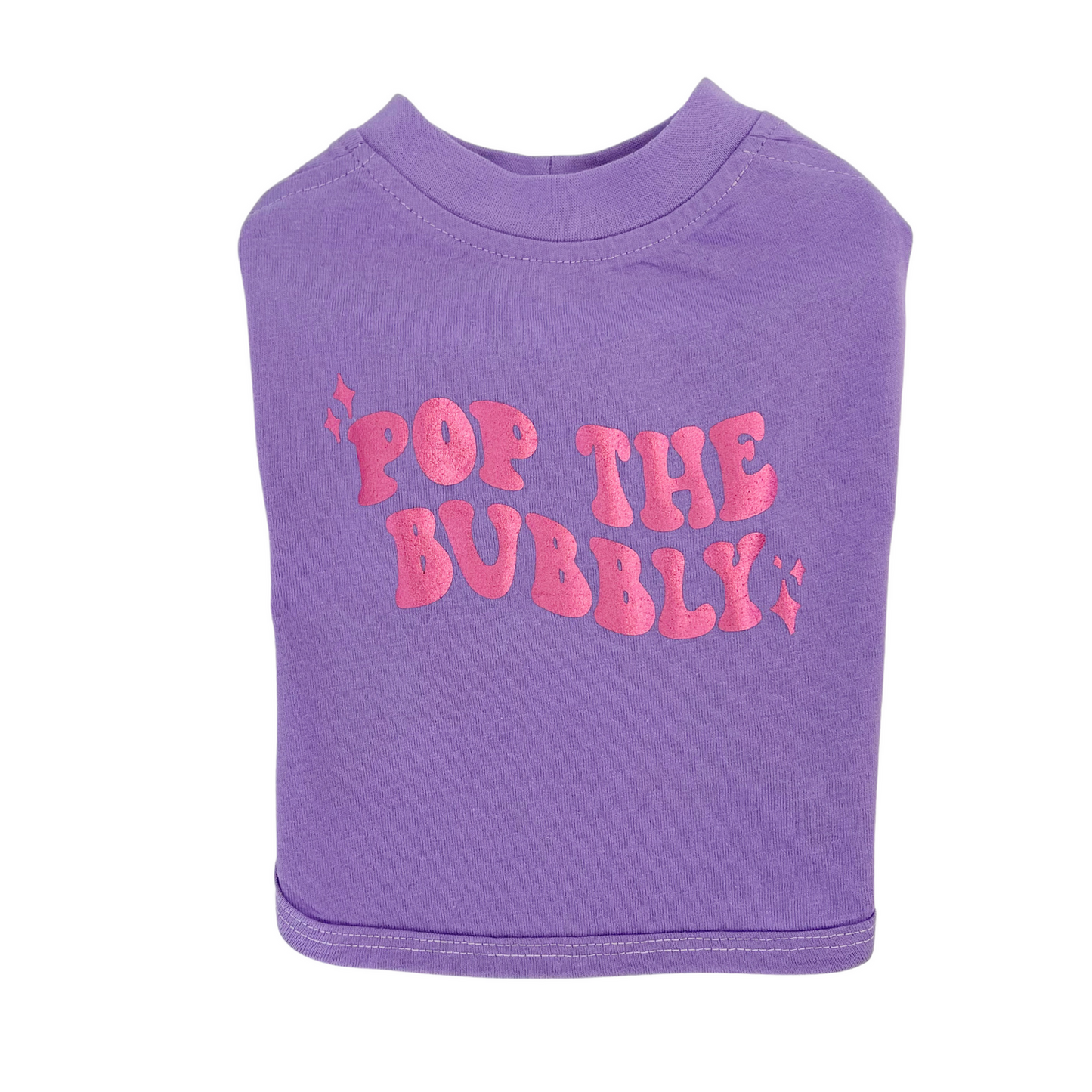 Pop The Bubbly Dog T-Shirt