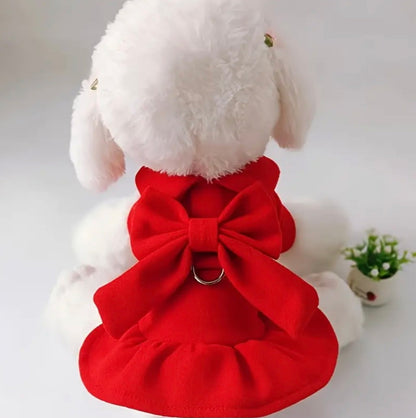 Red Dog Dress
