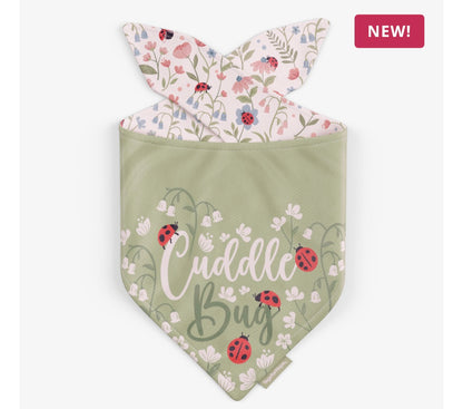 Lovely Ladybug Reversible Dog Bandana
