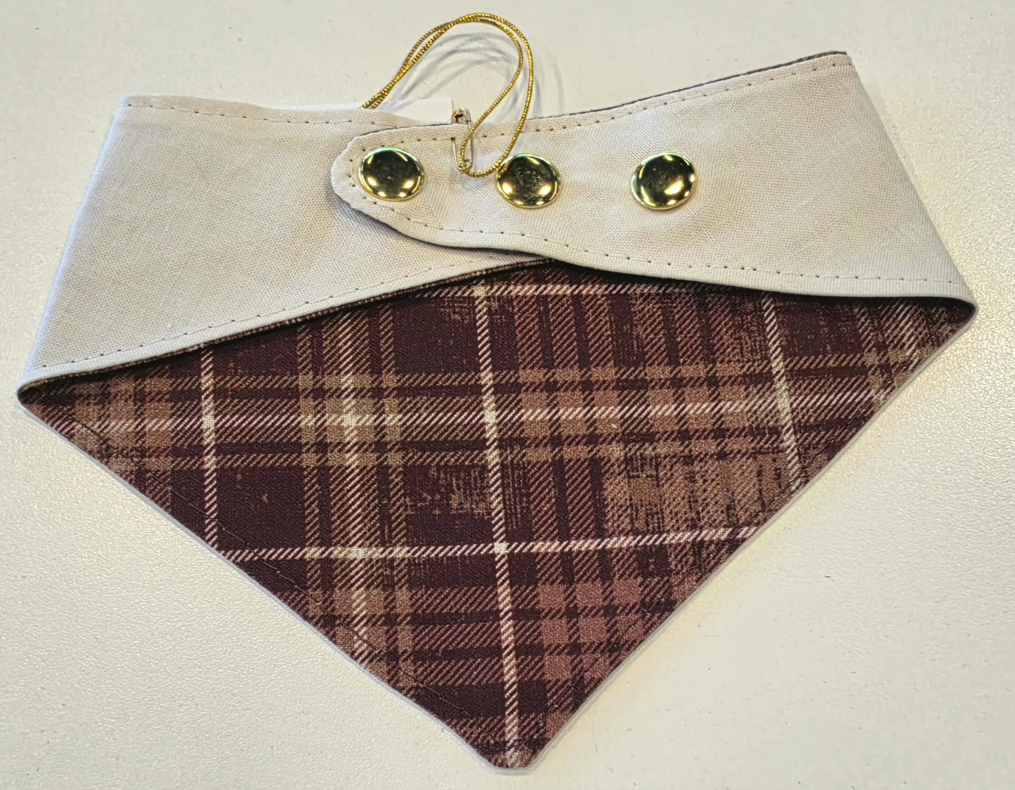 Cozy Season Plaid Dog Bandana