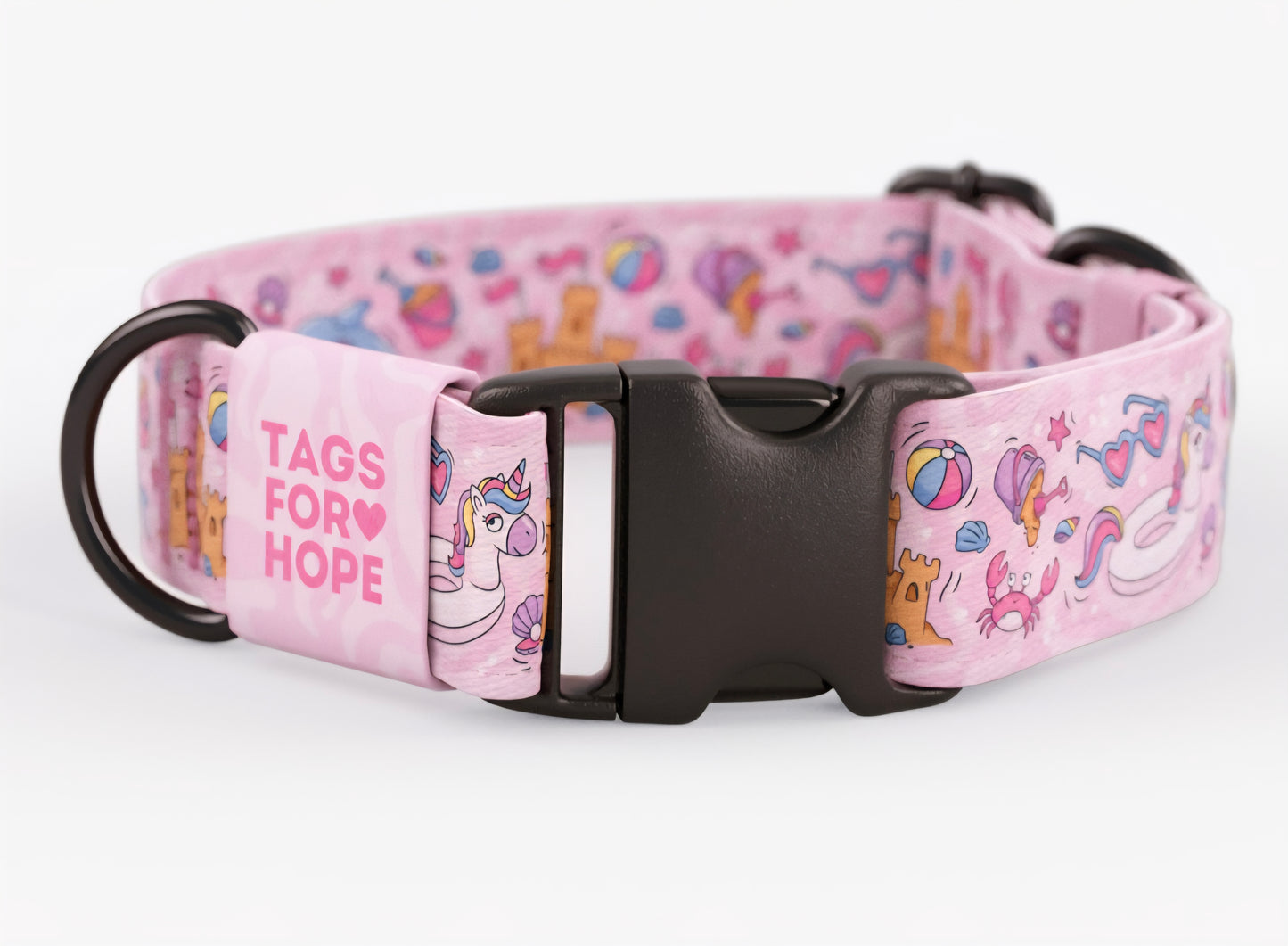 Beachy Babe Dog Collar