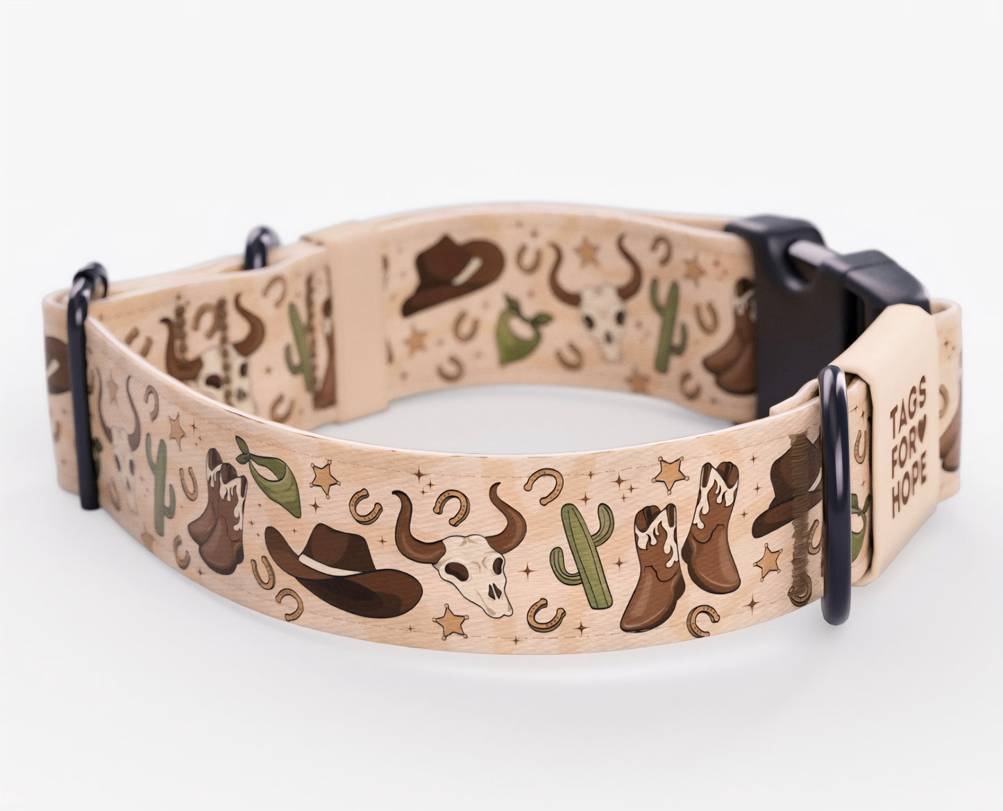 Howdy Pawtner Cowboy Dog Collar