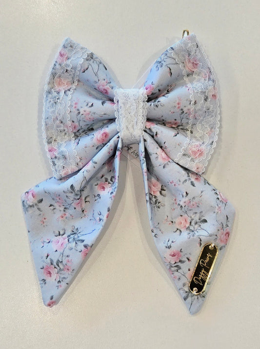 Blue Bell - Dog Sailor Bow