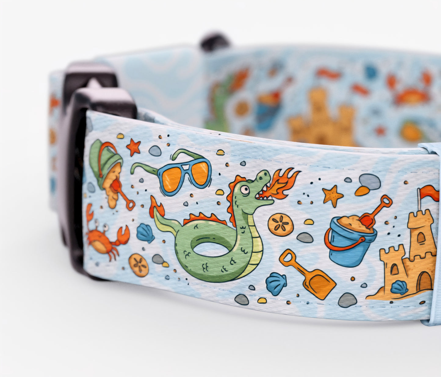 Beach Beasties Dog Collar