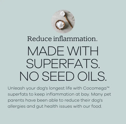 Alimento para perros secado al aire Perfect Superfood: pavo bajo en grasa / bolsa completa (7 libras)