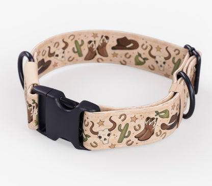 Howdy Pawtner Cowboy Dog Collar