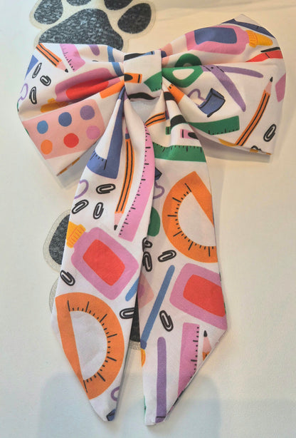 LoveDog Dog Sailor Bow Tie - Back to School