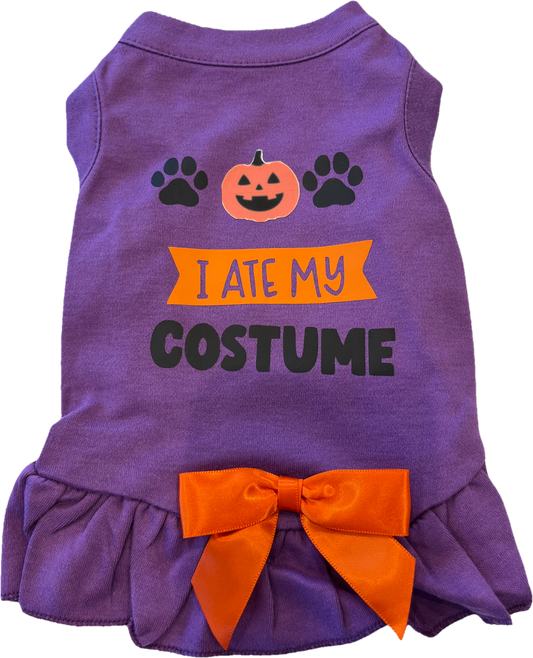 "I Ate My Costume" Dress