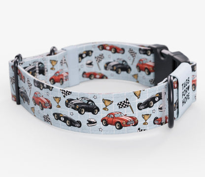 Fast & Furry Cars Dog Collar