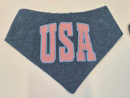 USA Bandana Dog Bandana