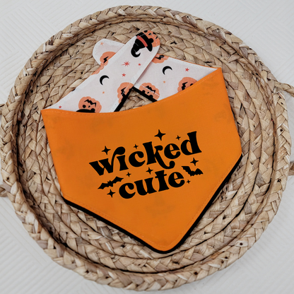 Wicked Cute Reversible Dog Bandana