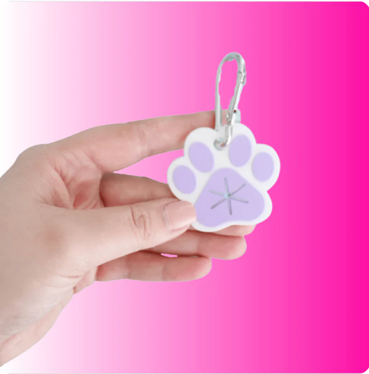 Paw Print - Poo Bag Holder