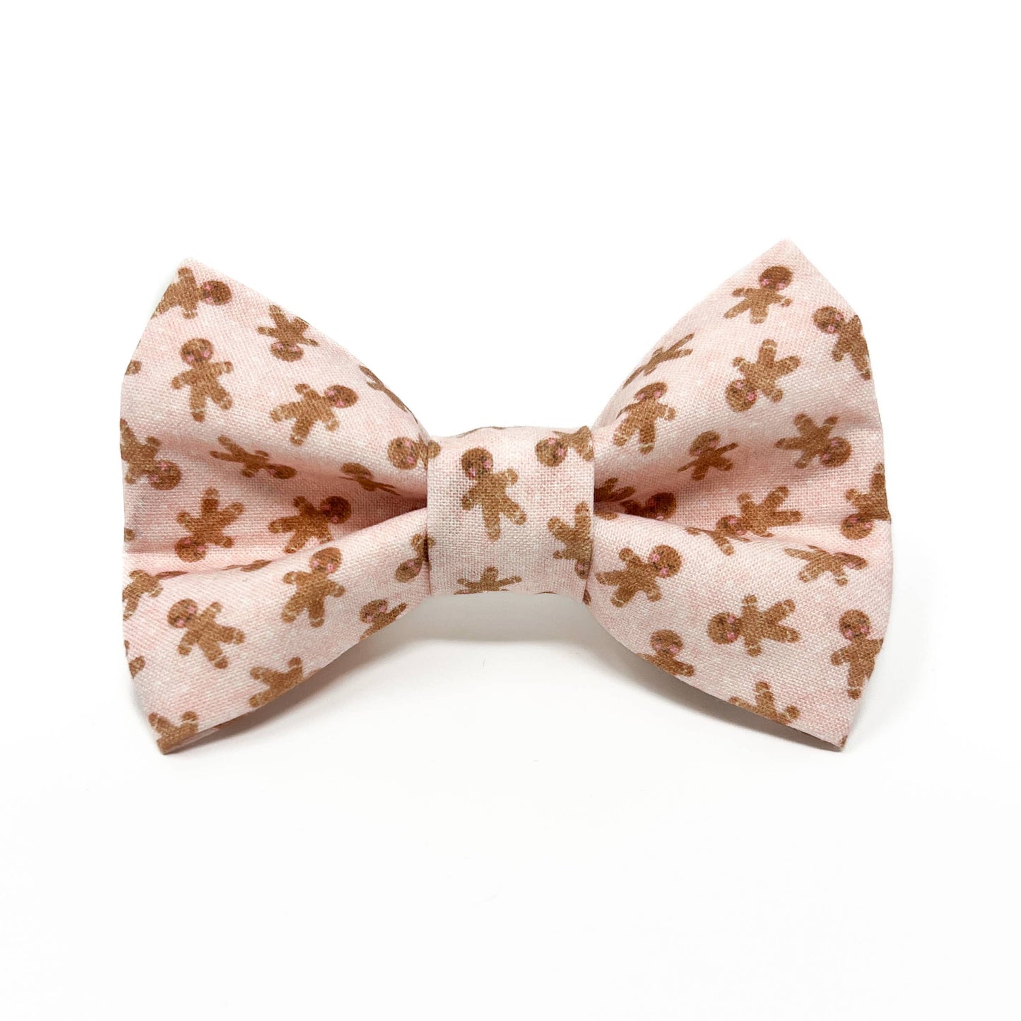 Gingerbread Men Cookies Dog Bow Tie for Christmas