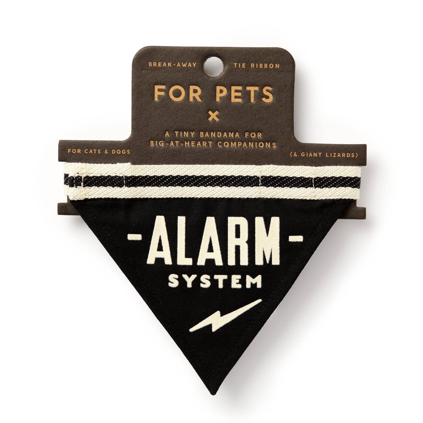 Alarm System Small Dog Bandana