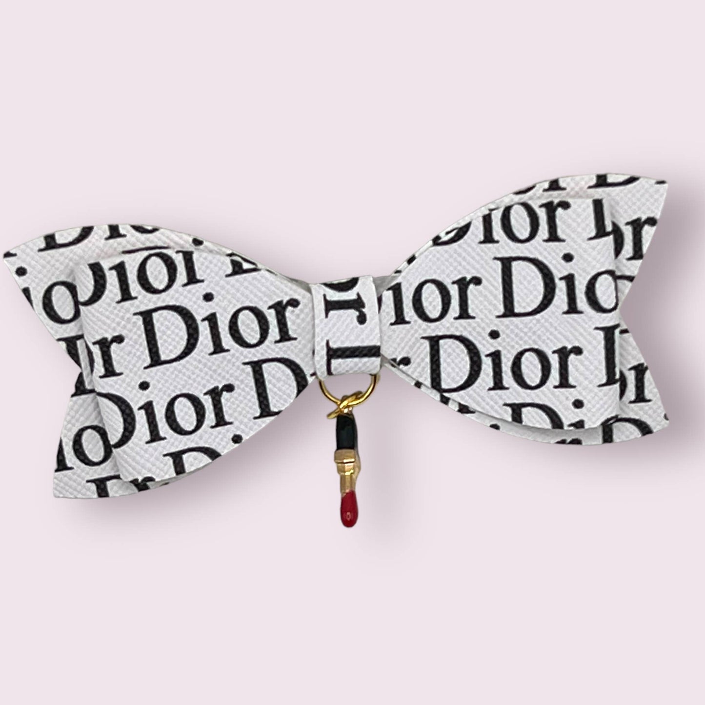 Dior-able Lipstick Dog Hairbow