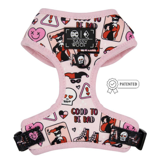 Dog Adjustable Harness - Harley Quinn™