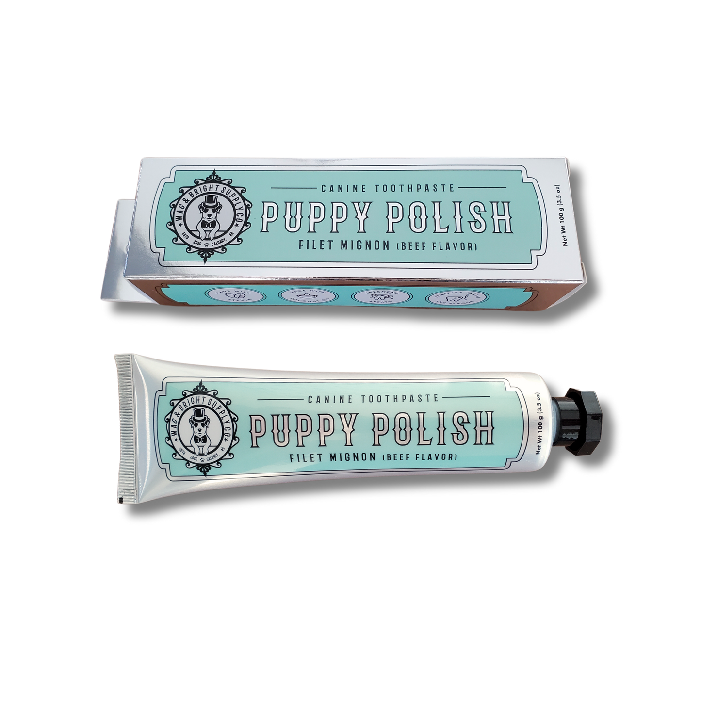 Puppy Polish Toothpaste - Filet Mignon (Beef)