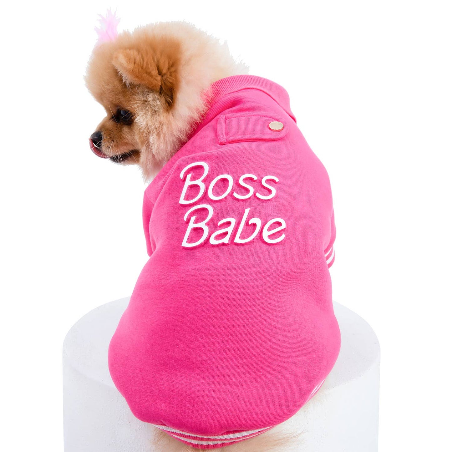 Sudadera con capucha Boss Babe Dog de Moshiqa