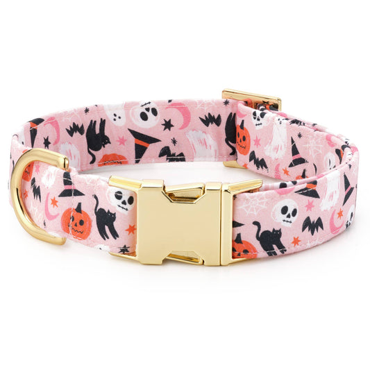 Bewitched Halloween Dog Collar