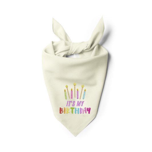 Its My Birthday Bandana