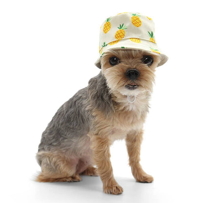 Dog Bucket Hat Pineapple