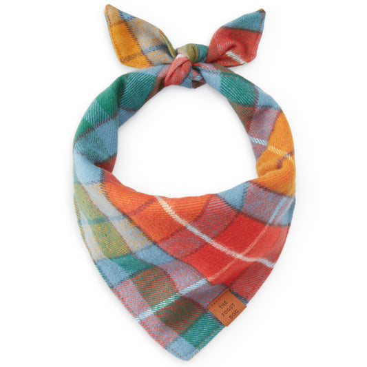 Buchanan Plaid Fall Dog Bandana